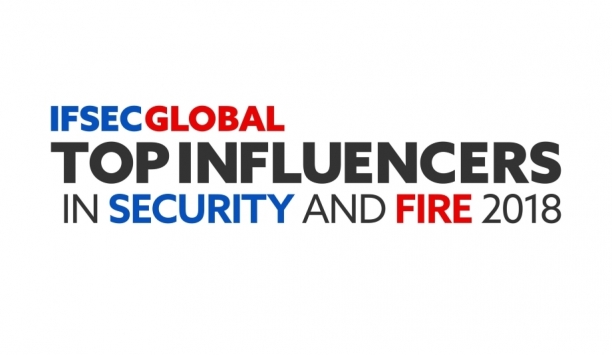 IFSEC Global Announces ‘Top Influencers In Security And Fire 2018'